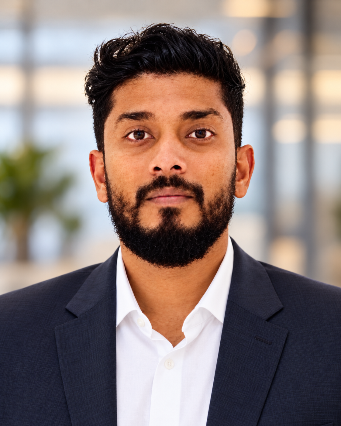 Portrait of Thisath Hirantha, Managing Director of TNK Resources